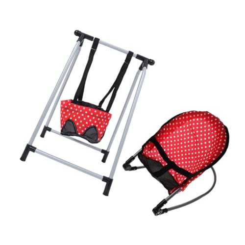 VICASKY Realistische Babypuppe Schaukelstuhl Schaukel Set Kleinkind Mädchen Rollenspiel Spielzeug Kinderzimmer Möbel Bad Spielsets Sicherheitsfunktionen VICASKY Realistische Babypuppe Schaukelstuhl Schaukel Set Kleinkind Mädchen Rollenspiel Spielzeug Kinderzimmer Möbel Bad Spielsets Sicherheitsfunktionen von VICASKY