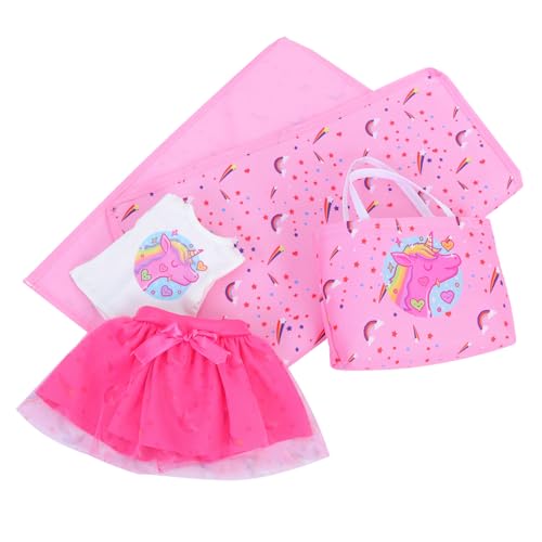 VICASKY 1 Satz Puppenzubehör Puppenkleidung Puppen Set Mode für Puppen Puppenspielzeug Set Mädchenpuppen Kleinkind Puppen Zubehör für Babypuppen Tutu für Mädchen Stoff Rosa VICASKY 1 Satz Puppenzubehör Puppenkleidung Puppen Set Mode für Puppen Puppenspielzeug Set Mädchenpuppen Kleinkind Puppen Zubehör für Babypuppen Tutu für Mädchen Stoff Rosa von VICASKY