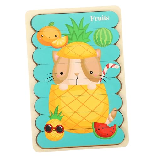VICASKY 1 Satz Puzzle für Holzpuzzle für Kleinkinder Puzzlespielzeug Lernen Gemüse-Obst-Puzzlespielzeug aus Holz Kinderpuzzle Pädagogisches Puzzlespielzeug für Kleinkinder hölzern VICASKY 1 Satz Puzzle für Holzpuzzle für Kleinkinder Puzzlespielzeug Lernen Gemüse-Obst-Puzzlespielzeug aus Holz Kinderpuzzle Pädagogisches Puzzlespielzeug für Kleinkinder hölzern von VICASKY