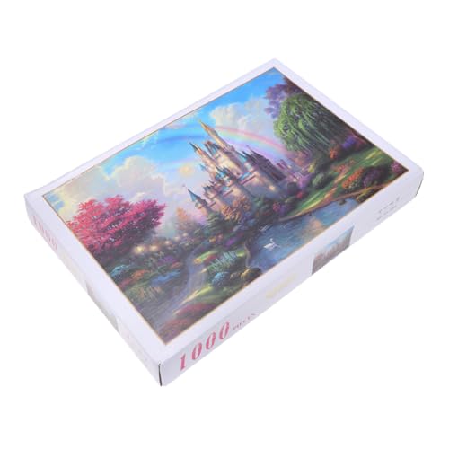 VICASKY 1 Satz Landschaft Puzzles Puzzle-Spielzeug DIY Gehirn Heim Landschaftspuzzle Malpuzzle Selber Machen Denksportaufgaben Für Erwachsene Kind Malerei Gebaut von VICASKY