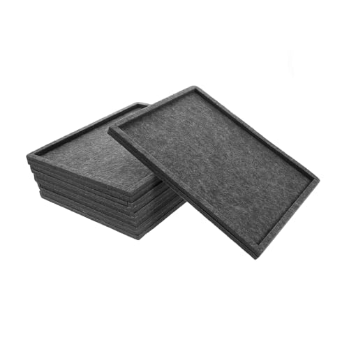 VICASKY 1 Satz Puzzleteilplatte Puzzle-sortierbretter Multifunktionale Tabletts Puzzle-sortiertablett Block-Puzzle-Organizer Mehrzweck-Organizer-Fach Puzzle-tablett Gefühlt Dark Grey VICASKY 1 Satz Puzzleteilplatte Puzzle-sortierbretter Multifunktionale Tabletts Puzzle-sortiertablett Block-Puzzle-Organizer Mehrzweck-Organizer-Fach Puzzle-tablett Gefühlt Dark Grey von VICASKY
