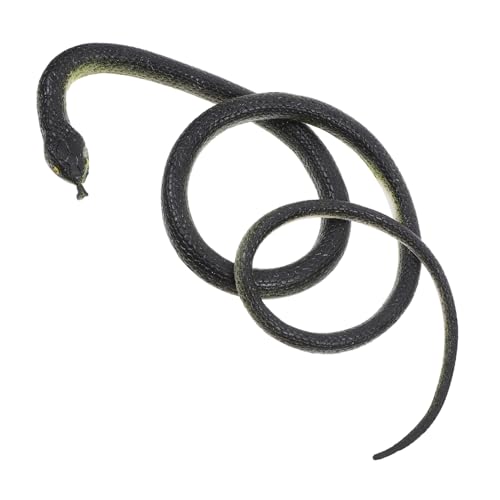 VICASKY 1 Satz Realistische Schlangen Spiele mit Schnurclip Täuschend Echte Schlangen für Garten Dekoration Party Streiche und Schnur und Clip von VICASKY