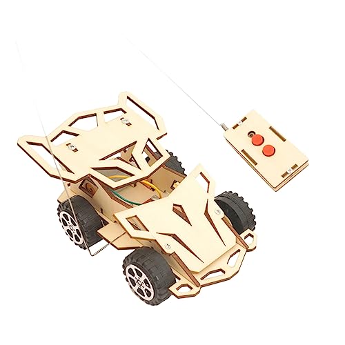VICASKY 1 Satz Rennmodell Lauflernwagen Selber Bauen Zusammengebautes Rennspielzeug Ferngesteuertes Rennen von VICASKY