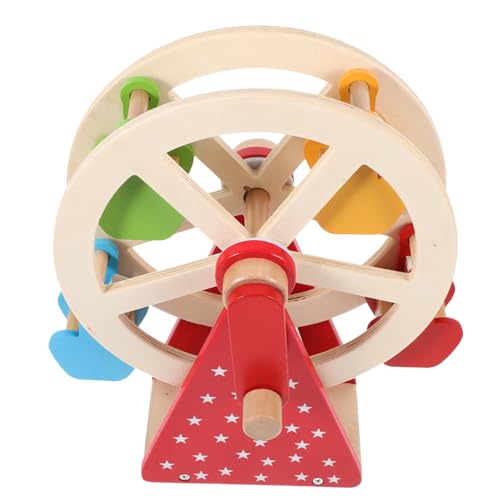 VICASKY 1 Satz Riesenrad aus Holz Denksportaufgabe für Erwachsene und Kinder Weihnachten Kinder Geschenke Spielzeug fokussiert interaktive Spiele Puzzle Modelle Früherziehungsspielzeug 3D von VICASKY