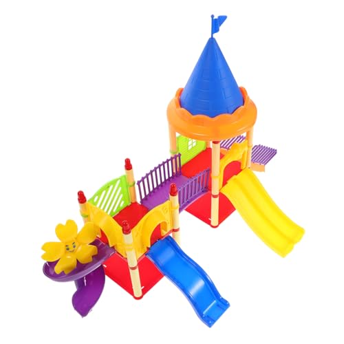 VICASKY 1 Satz Rutschenspielzeug Spielzeugdekorationen Für Den Spielplatz Modell Eines Kinderspielplatzes Puppenhaus Handwerk Kleine Spielplatzmodelle Mini-hausschmuck Plastik VICASKY 1 Satz Rutschenspielzeug Spielzeugdekorationen Für Den Spielplatz Modell Eines Kinderspielplatzes Puppenhaus Handwerk Kleine Spielplatzmodelle Mini-hausschmuck Plastik von VICASKY