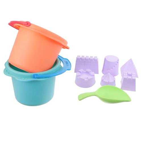 VICASKY Strandspielzeug Für Kleinkinder Sandspielzeug-Set Für Den Strand Spielzeug Für Draußen Sandform Werkzeug Eimer Spaß Für Abenteuer Im Freien Zufällige Farbe VICASKY Strandspielzeug Für Kleinkinder Sandspielzeug-Set Für Den Strand Spielzeug Für Draußen Sandform Werkzeug Eimer Spaß Für Abenteuer Im Freien Zufällige Farbe von VICASKY