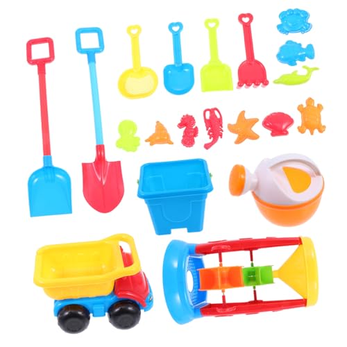 VICASKY 1 Satz Sandkastenspielzeugset für Sandautos Kinderspielzeug Sandspielgeräte Sandstrand Lernspielzeug für Sandspielzeug am Meer Plastik VICASKY 1 Satz Sandkastenspielzeugset für Sandautos Kinderspielzeug Sandspielgeräte Sandstrand Lernspielzeug für Sandspielzeug am Meer Plastik von VICASKY