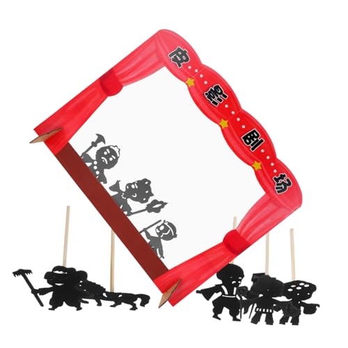 VICASKY 1 Satz Schattenpuppenspiel handgefertigte Schattenfiguren Puppenspiel Schattenpuppen für kinderspielzeug Puppensets für Geschichtenerzähler kreative Puppenspiele VICASKY 1 Satz Schattenpuppenspiel handgefertigte Schattenfiguren Puppenspiel Schattenpuppen für kinderspielzeug Puppensets für Geschichtenerzähler kreative Puppenspiele von VICASKY