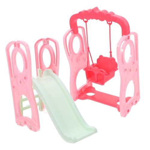 VICASKY 1 Satz Schaukel-rutschspielzeug Fee Puppe Babyspielzeug Bausatz Tiere Miniatur Mikrolandschaftsmodelle Fotografie-Requisiten Minischaukel Dekoratives Schaukelmodell Abs von VICASKY