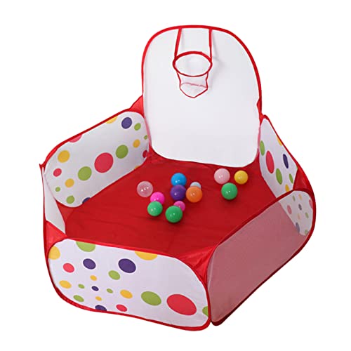 VICASKY 1 Satz Schießen des Ozeanballpools Kinderzelte für innerlich zusammenklappbares Bällebad Faltbarer Pool für -Ball-Pool Bällebad Wasserdichtes Polyestertuch von VICASKY