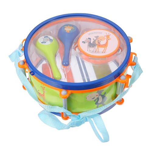 VICASKY 1 Satz Schlagzeug Set Teiliges Musikinstrument für Jungen und Pädagogisches für Frühe Musikalische Kunststoffdesign für Kreative VICASKY 1 Satz Schlagzeug Set Teiliges Musikinstrument für Jungen und Pädagogisches für Frühe Musikalische Kunststoffdesign für Kreative von VICASKY