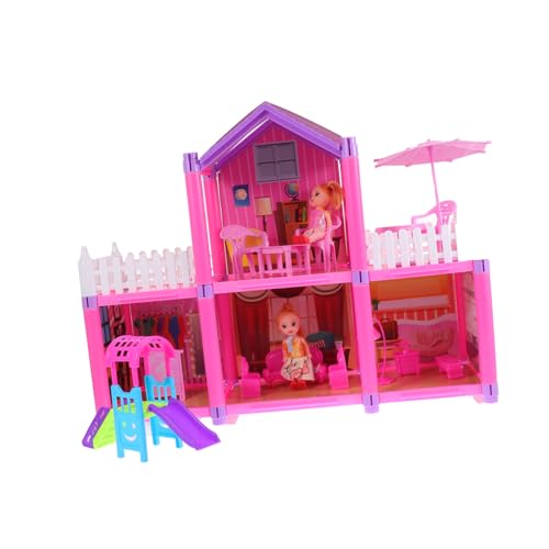 VICASKY 1 Satz Schloss selber Bauen spielhaus Playhouse for kinderzimmerdeko Fantasie DIY- für Simulationsschloss zusammenbauen Plastik Rosa VICASKY 1 Satz Schloss selber Bauen spielhaus Playhouse for kinderzimmerdeko Fantasie DIY- für Simulationsschloss zusammenbauen Plastik Rosa von VICASKY