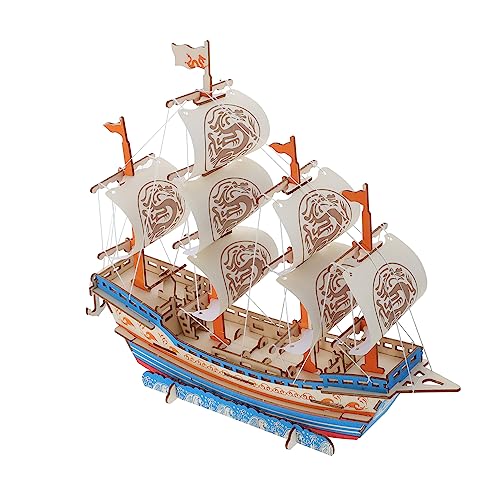 VICASKY 3D-Puzzle Für Erwachsene Holzboot-modellbausatz Modellbausätze Puzzleboot Handmontiert Basteln von VICASKY