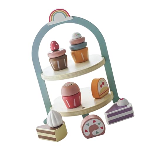VICASKY 1 Satz Simulation Kuchen für kinderspielzeug Küchenutensilien puppenhauszubehör Kuchen Set Simulationshausdekoration Kind hölzern VICASKY 1 Satz Simulation Kuchen für kinderspielzeug Küchenutensilien puppenhauszubehör Kuchen Set Simulationshausdekoration Kind hölzern von VICASKY