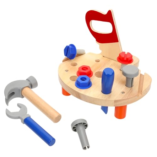 VICASKY Tragbare Kinder-werkzeugbank 1 Satz Reparatur-Set Spielzeug Bastelsets Für Kinder Pädagogische Werkbank-simulationswerkzeuge von VICASKY