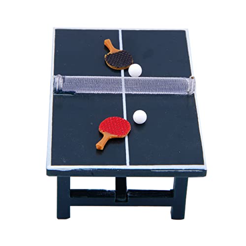 VICASKY 1 Satz Simulierter Tischtennistisch Gefälschte Tischverzierung Spielhaus Dekorationstisch Mini-tischverzierung Miniatur-tischdekoration Nachahmung Von Tischtennis Holz VICASKY 1 Satz Simulierter Tischtennistisch Gefälschte Tischverzierung Spielhaus Dekorationstisch Mini-tischverzierung Miniatur-tischdekoration Nachahmung Von Tischtennis Holz von VICASKY