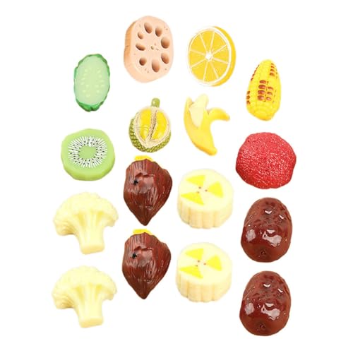 VICASKY 1 Satz Simuliertes Obst und Gemüse Miniatures miniaturmodelle dekorfiguren Obstfiguren Obst-Foto-Requisiten Mini-Gemüse- Food-Modell Obstdekor zum Ausstellen Harz VICASKY 1 Satz Simuliertes Obst und Gemüse Miniatures miniaturmodelle dekorfiguren Obstfiguren Obst-Foto-Requisiten Mini-Gemüse- Food-Modell Obstdekor zum Ausstellen Harz von VICASKY