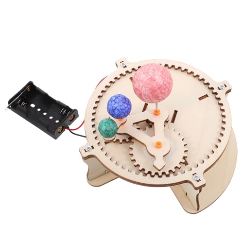 VICASKY 1 Satz Solar System Modell für DIY Kreativität und Lerninteresse Stabiler Standfuß Interaktive Wissenschafts Erfahrung für Zuhause und Schule für Experimente von VICASKY