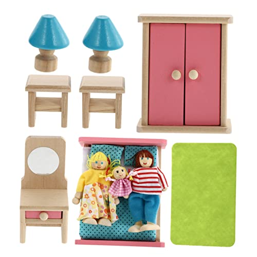 VICASKY 1 Satz Spielhaus interaktives kinderzimmer zubehör Kinderzimmer spielzeuge für Schlafzimmer-Modell pädagogisches hölzern Green VICASKY 1 Satz Spielhaus interaktives kinderzimmer zubehör Kinderzimmer spielzeuge für Schlafzimmer-Modell pädagogisches hölzern Green von VICASKY