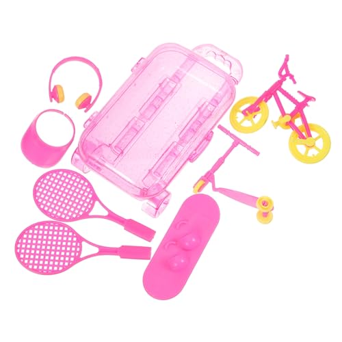 VICASKY 1 Satz Spielzeugtransportbox für Buggy doll Accessories rollkoffer reisekoffer Headset für kopfhörer Soy bikder Puppenzubehör Mini-Puppenspielzeug-Spielset Plastik VICASKY 1 Satz Spielzeugtransportbox für Buggy doll Accessories rollkoffer reisekoffer Headset für kopfhörer Soy bikder Puppenzubehör Mini-Puppenspielzeug-Spielset Plastik von VICASKY