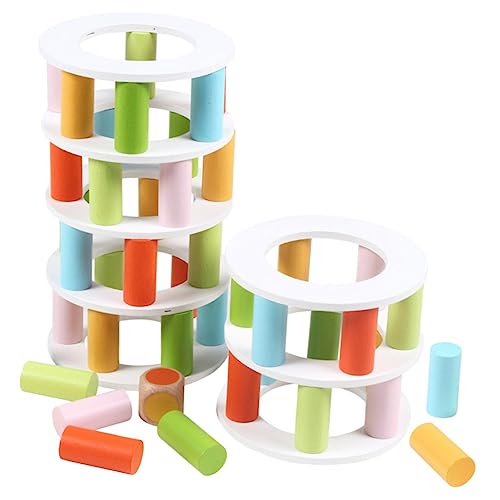 VICASKY 1 Satz Stapelblöcke holzspielzeug stapelspielzeug kleinkinderspielzeug Balance- Lernspielzeug zum Stapeln von Türmen Spielspielzeug stapeln hölzern VICASKY 1 Satz Stapelblöcke holzspielzeug stapelspielzeug kleinkinderspielzeug Balance- Lernspielzeug zum Stapeln von Türmen Spielspielzeug stapeln hölzern von VICASKY