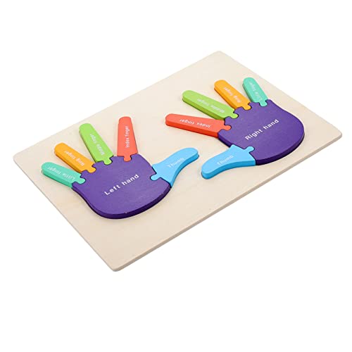 VICASKY 1 Satz Stereo-Puzzle für rätselbuch kinderpuzzle knobeleien für Safe Toy gastgeschenk Kindergeburtstag Kinderbedarf Puzzle-Block für Holz von VICASKY