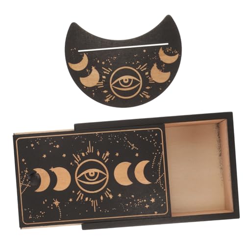 VICASKY Tarotkarten- -aufbewahrungsbox Aus Holz Mit Für Spiele Meditation Und Heimdekoration VICASKY Tarotkarten- -aufbewahrungsbox Aus Holz Mit Für Spiele Meditation Und Heimdekoration von VICASKY