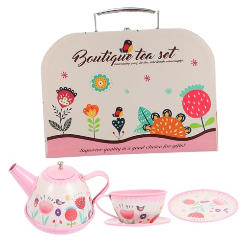 VICASKY 1 Satz -Teeservice Essenszubehör für kleine Mädchen küchenspielzeug für Kitchen Toys for Hausspielzeug Rosa VICASKY 1 Satz -Teeservice Essenszubehör für kleine Mädchen küchenspielzeug für Kitchen Toys for Hausspielzeug Rosa von VICASKY