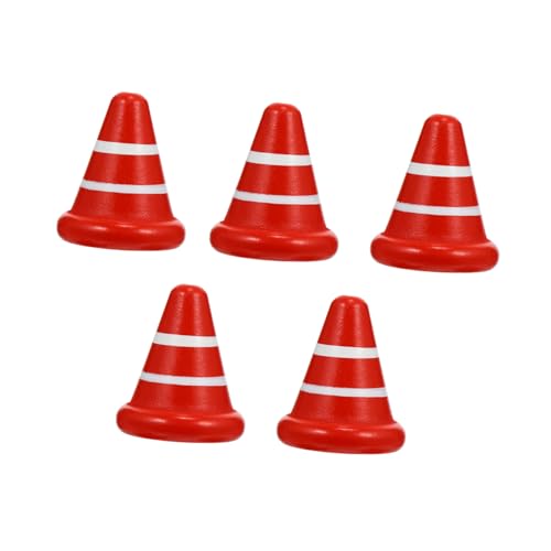 VICASKY 1 Satz Teiliges Holz Verkehrskegel für Kindergarten Pädagogische Verkehrszeichen für Kreative Rollenspiele und Frühe Verkehrserziehung Robustes Design Leuchtendes Rot Langlebig für VICASKY 1 Satz Teiliges Holz Verkehrskegel für Kindergarten Pädagogische Verkehrszeichen für Kreative Rollenspiele und Frühe Verkehrserziehung Robustes Design Leuchtendes Rot Langlebig für von VICASKY