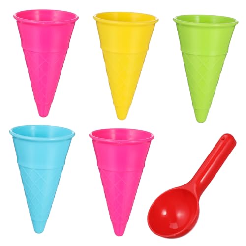 VICASKY 1 Satz Teiliges Set Strandspielzeug für Sand Eiscreme und Schaufel Zufälligen Farben Fördert Motorische Fähigkeiten und Spielspaß im Freien Zufällige Farbe VICASKY 1 Satz Teiliges Set Strandspielzeug für Sand Eiscreme und Schaufel Zufälligen Farben Fördert Motorische Fähigkeiten und Spielspaß im Freien Zufällige Farbe von VICASKY