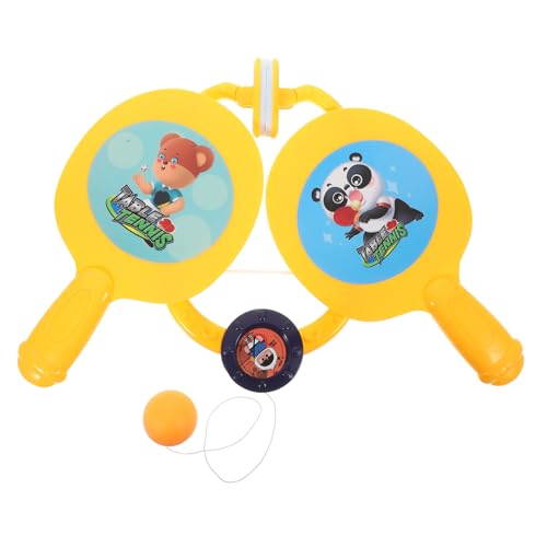 VICASKY 1 Satz Tischtennis tischtennistraining interaktives zappelnde Jingle-Bell-Stick Tischtennis-Trainingszubehör Trainingsspielzeug für Plastik Yellow VICASKY 1 Satz Tischtennis tischtennistraining interaktives zappelnde Jingle-Bell-Stick Tischtennis-Trainingszubehör Trainingsspielzeug für Plastik Yellow von VICASKY