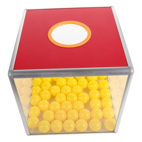 VICASKY 1 Satz Transparente Gewinnspielbox mit Raffle Bällen Multifunktionale Abstimmungs und Spendenbox für Veranstaltungen Partys und Tombola Hohe Aufbewahrungsbox für Tickets und VICASKY 1 Satz Transparente Gewinnspielbox mit Raffle Bällen Multifunktionale Abstimmungs und Spendenbox für Veranstaltungen Partys und Tombola Hohe Aufbewahrungsbox für Tickets und von VICASKY