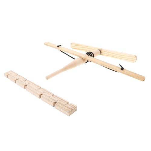 VICASKY 1 Satz Überlebenswerkzeug Bausätze Anlasser Outdoor-Feuerwerkzeug Campingausrüstung beginnend für Feuer Start-Kit Feuerübung Camping-Werkzeuge Ausrüstung im Freien hölzern Beige von VICASKY