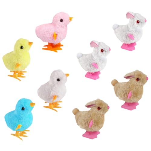 VICASKY 1 Satz Uhrwerk Huhn Simuliertes Tierspielzeug Tier-aufziehspielzeug Für Party Lernspielzeug Tiermodell Zum Aufziehen Tierspielzeug Aus Kunststoff Tier Aufziehen Plastik von VICASKY