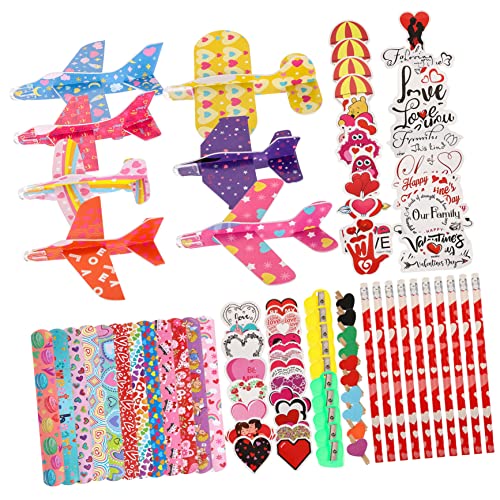 VICASKY Valentinstags-briefpapier-set Für Kinderpartys Preise Für Kinderspielzeug Belohnungen Für Das Klassenzimmer Partygeschenke Für Vorschulkinder von VICASKY