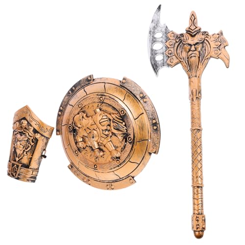 VICASKY 1 Satz Waffenset verkleidung Schutzanzug Ritter Set Bühnenrequisiten Set Dekoration Plastikspielzeug Cosplay-Zubehör VICASKY 1 Satz Waffenset verkleidung Schutzanzug Ritter Set Bühnenrequisiten Set Dekoration Plastikspielzeug Cosplay-Zubehör von VICASKY
