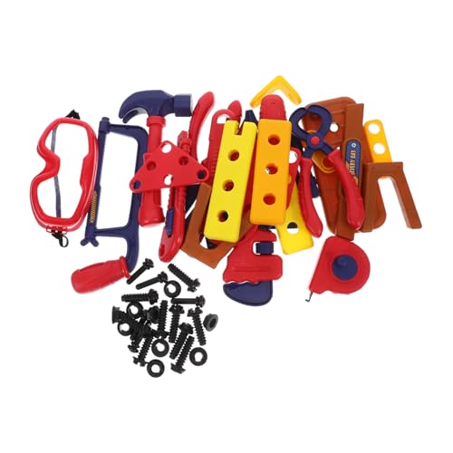 VICASKY 1 Satz Werkzeugset Teiliges Reparaturspielzeug für Kreative Rollenspiele Lernspielzeug für Jungen Hand Augen Koordination und Logischem VICASKY 1 Satz Werkzeugset Teiliges Reparaturspielzeug für Kreative Rollenspiele Lernspielzeug für Jungen Hand Augen Koordination und Logischem von VICASKY