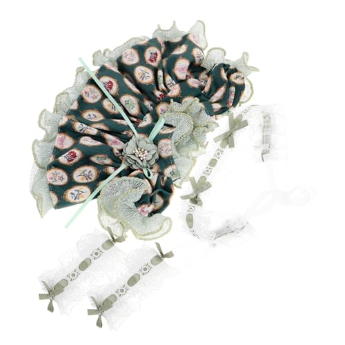 VICASKY 1 Satz Wunderschönes Puppenkleiderset für Kleine Puppen Ersatzkleidung mit Charmantem Prinzessinnenkleid Pfauenfarbe für Kreative Spielmöglichkeiten und Fantasievolles von VICASKY
