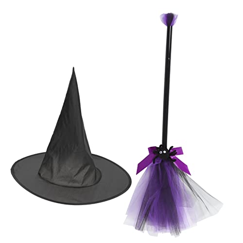 VICASKY 1 Satz Zauberbesen positiv Schild Tür Bausatz Etikett halloween costume halloween kleidung halloween clothes carnival costume Hexenbesenstiel Zauberer Besen Oxford-Stoff Violett VICASKY 1 Satz Zauberbesen positiv Schild Tür Bausatz Etikett halloween costume halloween kleidung halloween clothes carnival costume Hexenbesenstiel Zauberer Besen Oxford-Stoff Violett von VICASKY