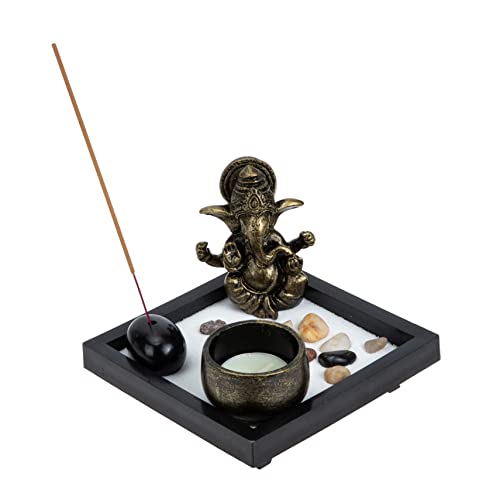 VICASKY 1 Satz Zen-Sandtisch-Ornament Sandkasten Dekorationen Zen-Sand-Gartenzubehör Accessoires für die Hausdekoration Desktop-Sandbox Sandtischverzierung Harz von VICASKY