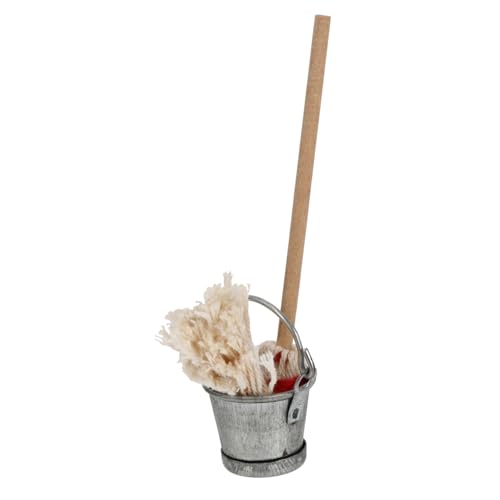 VICASKY Mini-hausdekorationen 1 Set Miniatur-mopp-Eimer Miniatur-kit Mini-wohnaccessoires Für Jungen Und Mädchen VICASKY Mini-hausdekorationen 1 Set Miniatur-mopp-Eimer Miniatur-kit Mini-wohnaccessoires Für Jungen Und Mädchen von VICASKY