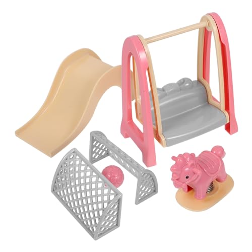VICASKY 1 Satz für Vergnügungsparks Spielplatz Ball Puppenhaus Zubehör Set für Puppenhaus Zubehör für Puppenhäuser Mini-Puppenhaus- Minischaukel Metall VICASKY 1 Satz für Vergnügungsparks Spielplatz Ball Puppenhaus Zubehör Set für Puppenhaus Zubehör für Puppenhäuser Mini-Puppenhaus- Minischaukel Metall von VICASKY