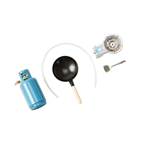 VICASKY 1 Satz gasherd Paket für kinderspielzeug genschenkideen The Craft spielzeugküche für Mini-Topfschaufel- Mini-Gasherd- Zinklegierung von VICASKY