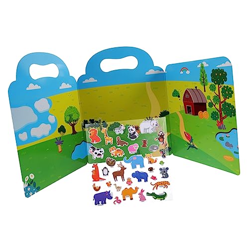 VICASKY 1 Satz kinderbeschäftigung stickerheft kinderdecken Fenstersticker Stickerbuch Kleinkindspielzeug Aufkleberbuch für Kleinkinder Stickerbuch zur Kindererziehung Papier VICASKY 1 Satz kinderbeschäftigung stickerheft kinderdecken Fenstersticker Stickerbuch Kleinkindspielzeug Aufkleberbuch für Kleinkinder Stickerbuch zur Kindererziehung Papier von VICASKY