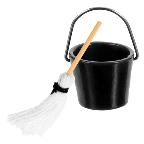 VICASKY 1 Satz -müllaufbewahrungs- -Eimer-mopp Wischmop Mini-hausbedarf Eimer-Modell Miniaturmopp Mini-Eimer Mini-schnallendekor Mini-mopp Kleine Hausverzierung Metall VICASKY 1 Satz -müllaufbewahrungs- -Eimer-mopp Wischmop Mini-hausbedarf Eimer-Modell Miniaturmopp Mini-Eimer Mini-schnallendekor Mini-mopp Kleine Hausverzierung Metall von VICASKY