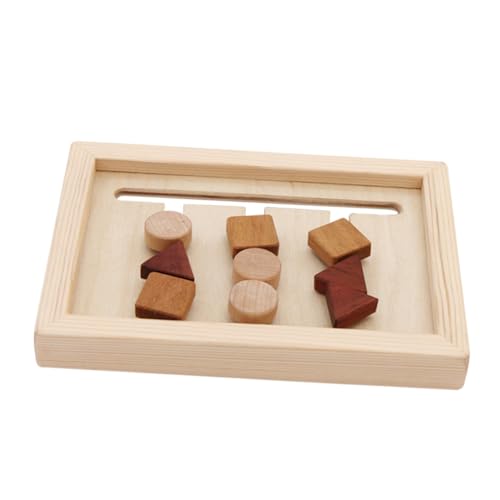 VICASKY 1 Satz passende Bausteine Frühes Lernen Puzzle- für frühes Lernen Geometrie Stapelspielzeug passendes Geometrie hölzern VICASKY 1 Satz passende Bausteine Frühes Lernen Puzzle- für frühes Lernen Geometrie Stapelspielzeug passendes Geometrie hölzern von VICASKY