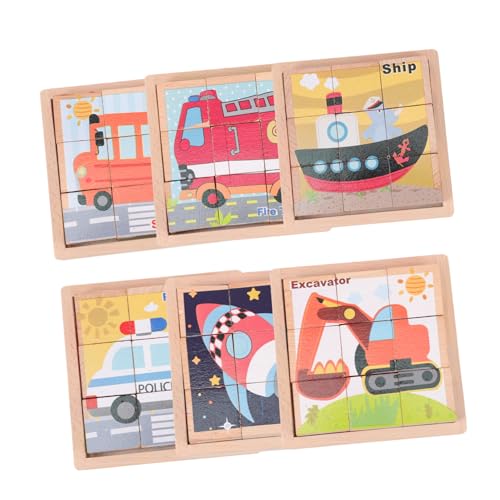 VICASKY 1 Satz sechsseitige Malbausteine Puzzle rätselbuch für geldgeschenke Ostern Lernspielzeug Kleinkinder Holzrätsel Puzzle-Block Bildungsspielzeug Holzpuzzle VICASKY 1 Satz sechsseitige Malbausteine Puzzle rätselbuch für geldgeschenke Ostern Lernspielzeug Kleinkinder Holzrätsel Puzzle-Block Bildungsspielzeug Holzpuzzle von VICASKY