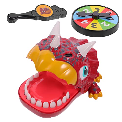 VICASKY 1 Satz zum Fingerbeißen Roboter Dinosaurier Zahnbürste Tiere für kinderspielzeug Fun Toy kreatives Zahnspiel Party-Fingerspielzeug Plastik rot VICASKY 1 Satz zum Fingerbeißen Roboter Dinosaurier Zahnbürste Tiere für kinderspielzeug Fun Toy kreatives Zahnspiel Party-Fingerspielzeug Plastik rot von VICASKY