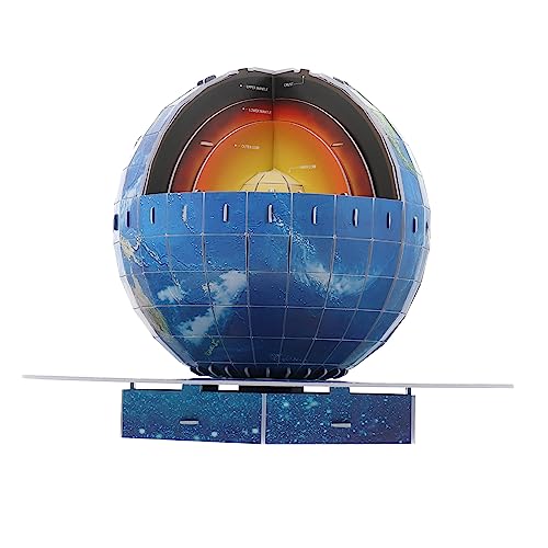 VICASKY 1 Set 3D Erdpuzzle ERD Sonnensystem Puzzles Stadt Für Bausätze Solarkugeln Modellprojektor Kinderpuzzles Für Kleinkinder Kleinkindspielzeug Für Mädchen Kindergeschenke von VICASKY