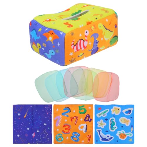 VICASKY 1 Set Baby Tuch Bücher Spielset Lustige Cartoon Tuch Serviette Spender Box Simulierte Serviette Box VICASKY 1 Set Baby Tuch Bücher Spielset Lustige Cartoon Tuch Serviette Spender Box Simulierte Serviette Box von VICASKY